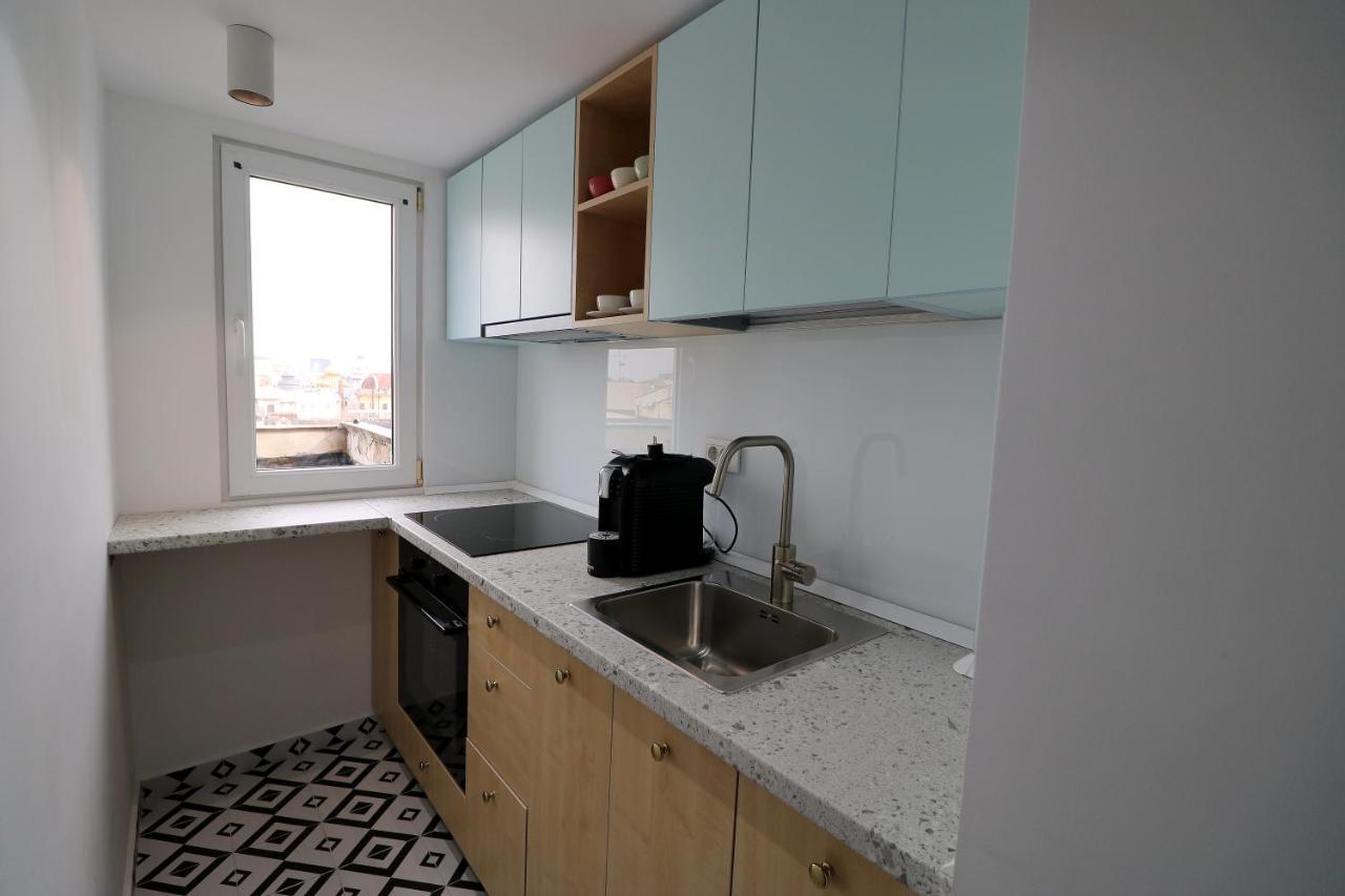Deluxe Studio Old Center Panoramic View Terrace Apartment Bukares Bagian luar foto